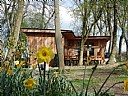 Woodland Retreat, Self catering log cabin, Ledbury